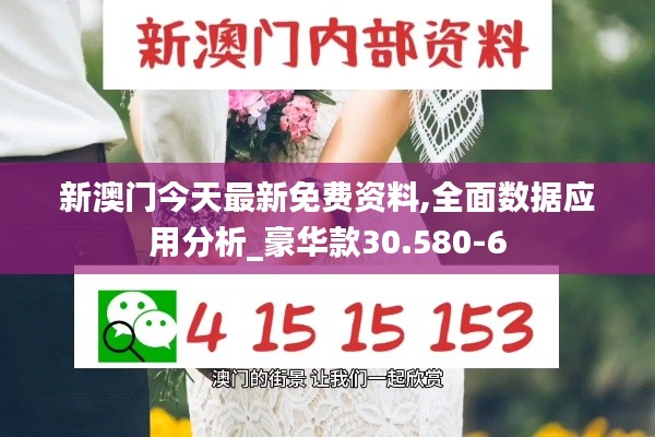 新澳门今天最新免费资料,全面数据应用分析_豪华款30.580-6