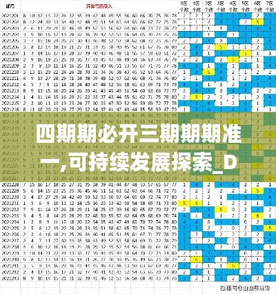 四期期必开三期期期准一,可持续发展探索_DP57.352-4