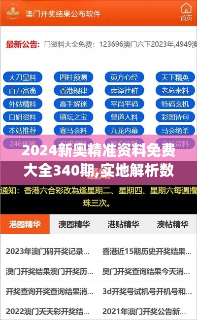 2024新奥精准资料免费大全340期,实地解析数据考察_HDR版80.272-5