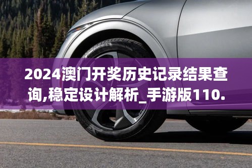 2024澳门开奖历史记录结果查询,稳定设计解析_手游版110.433
