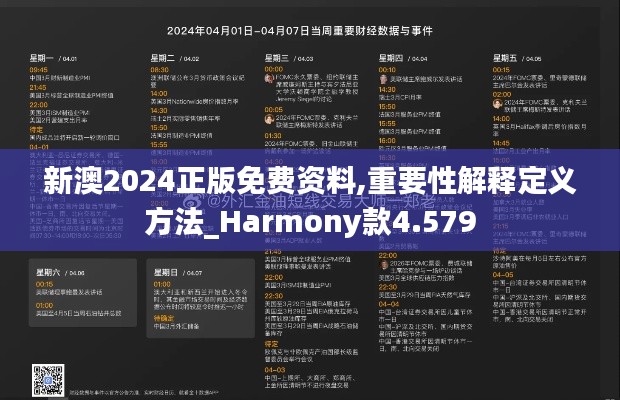 新澳2024正版免费资料,重要性解释定义方法_Harmony款4.579