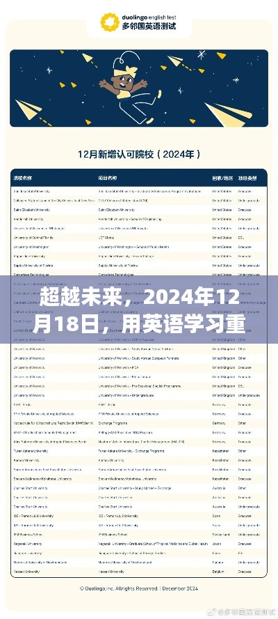 重塑网站梦想之舟,英语学习引领未来,2024年12月1 8日超越之旅
