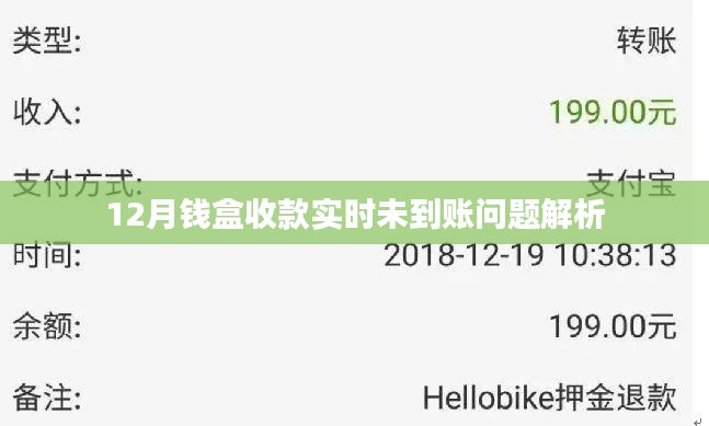 钱盒收款实时未到账问题解析与解决方案