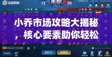 小乔市场攻略大揭秘,核心要素助你轻松领先市场