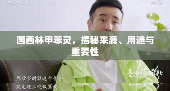 国西林甲苯灵,揭秘来源、用途与重要性