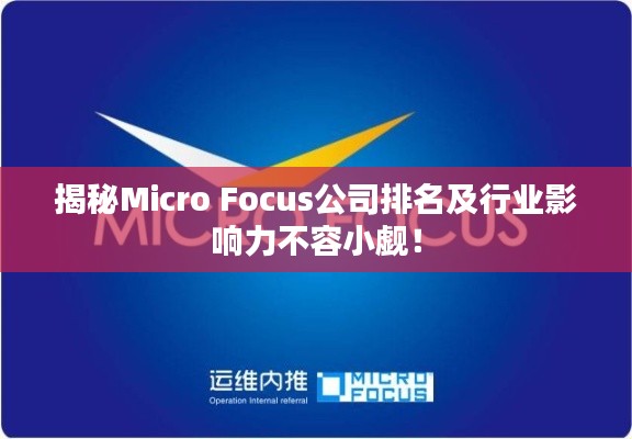 揭秘Micro Focus公司排名及行业影响力不容小觑！