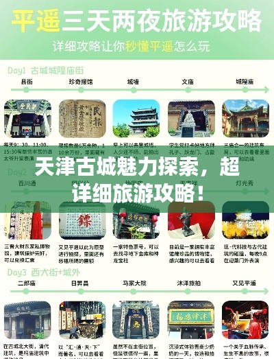 天津古城魅力探索，超详细旅游攻略！