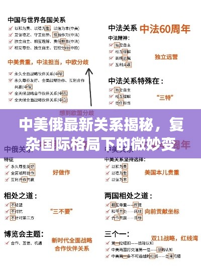 中美俄最新关系揭秘，复杂国际格局下的微妙变化