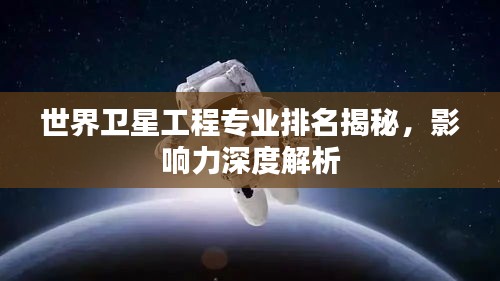 世界卫星工程专业排名揭秘,影响力深度解析