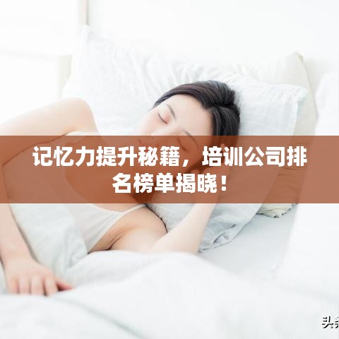 记忆力提升秘籍,培训公司排名榜单揭晓!