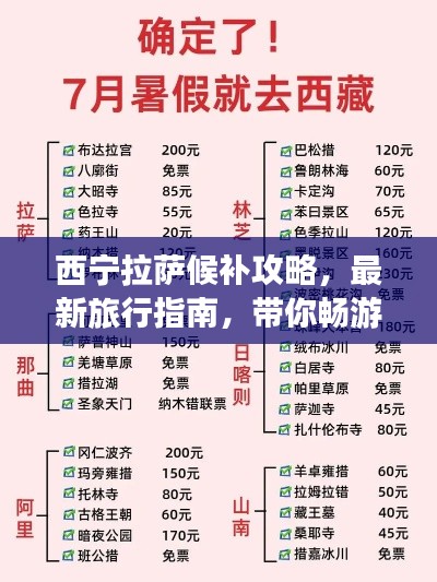 西宁拉萨候补攻略,最新旅行指南,带你畅游高原胜地!