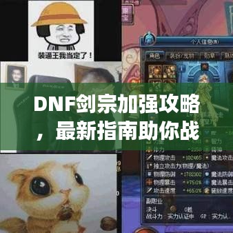 DNF剑宗加强攻略,最新指南助你战力飙升