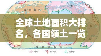 全球土地面积大排名，各国领土一览无余！
