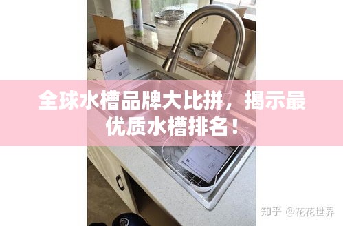 全球水槽品牌大比拼,揭示最优质水槽排名!