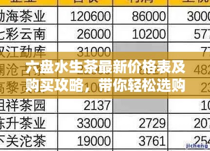 六盘水生茶最新价格表及购买攻略,带你轻松选购优质茶叶