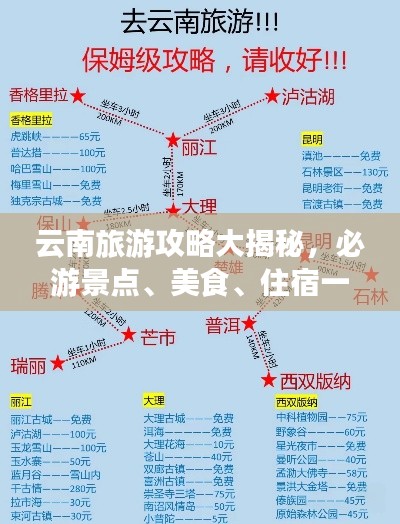 云南旅游攻略大揭秘,必游景点、美食、住宿一网打尽!