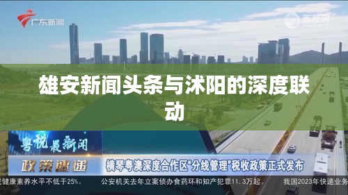 雄安新闻头条与沭阳的深度联动