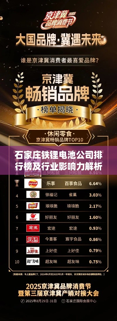 石家庄铁锂电池公司排行榜及行业影响力解析