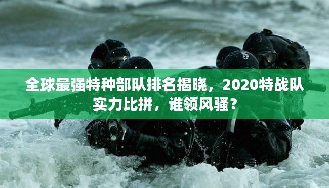 全球最强特种部队排名揭晓,2020特战队实力比拼,谁领风骚?