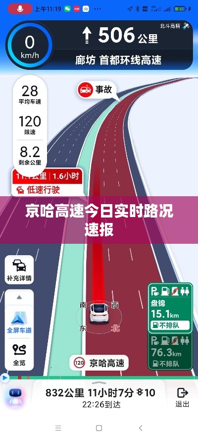 京哈高速今日实时路况速报