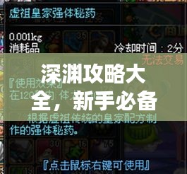 深渊攻略大全,新手必备阵容指南