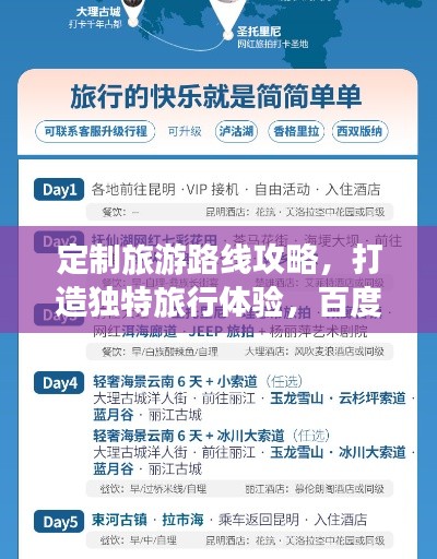 定制旅游路线攻略,打造独特旅行体验,百度收录标准标题!
