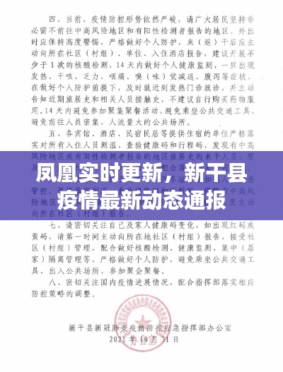 凤凰实时更新,新干县疫情最新动态通报