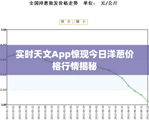 实时天文App惊现今日洋葱价格行情揭秘