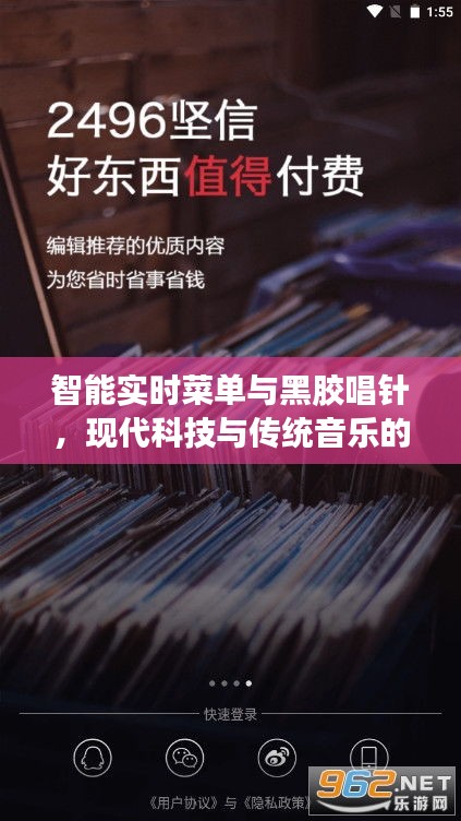 智能实时菜单与黑胶唱针,现代科技与传统音乐的融合价格揭秘