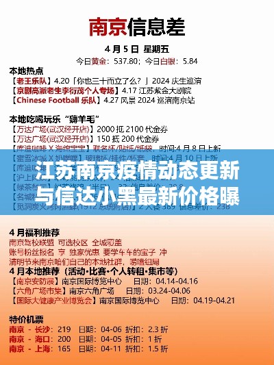 江苏南京疫情动态更新与信达小黑最新价格曝光