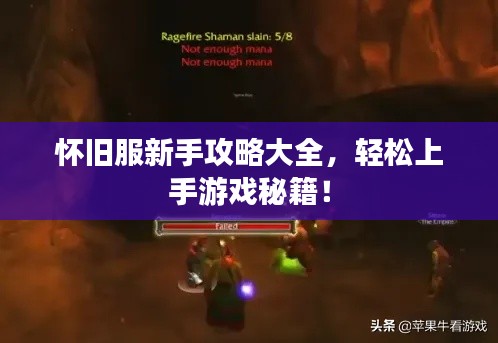 怀旧服新手攻略大全,轻松上手游戏秘籍!