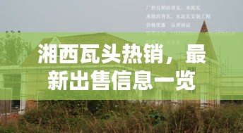 湘西瓦头热销,最新出售信息一览