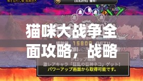 猫咪大战争全面攻略,战略、技巧与进阶秘籍揭秘!