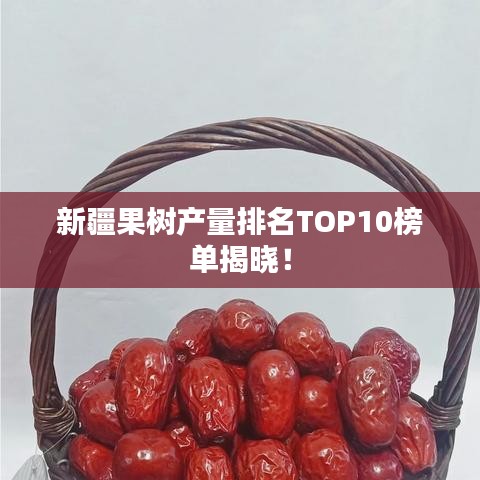 新疆果树产量排名TOP10榜单揭晓!