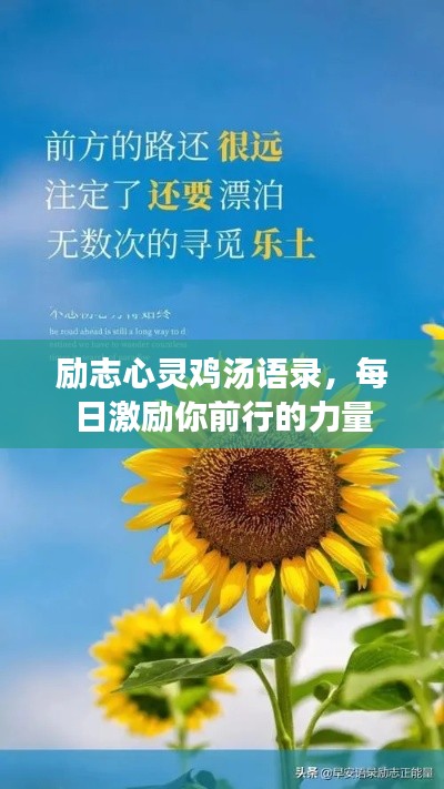 励志心灵鸡汤语录,每日激励你前行的力量
