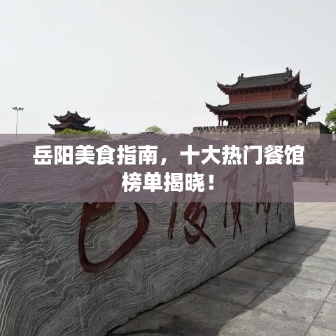 岳阳美食指南,十大热门餐馆榜单揭晓!