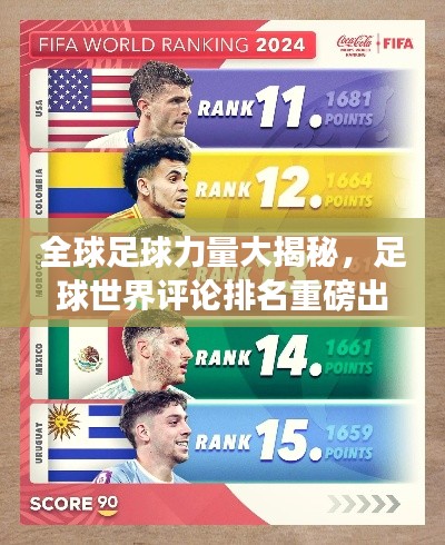 全球足球力量大揭秘,足球世界评论排名重磅出炉!