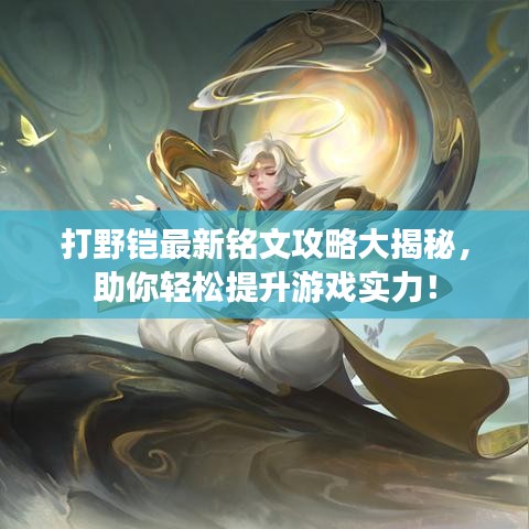 打野铠最新铭文攻略大揭秘,助你轻松提升游戏实力!