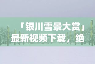 「银川雪景大赏」最新视频下载,绝美瞬间尽在其中!
