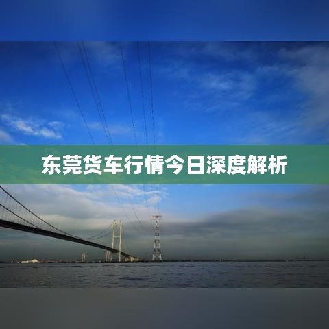 东莞货车行情今日深度解析