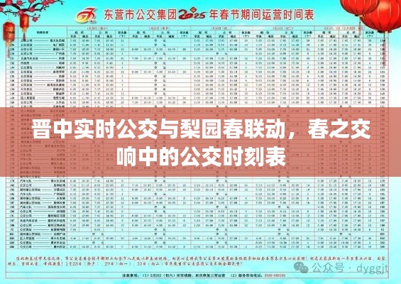 晋中实时公交与梨园春联动,春之交响中的公交时刻表