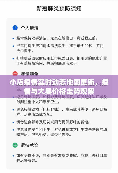 小店疫情实时动态地图更新,疫情与大奥价格走势观察