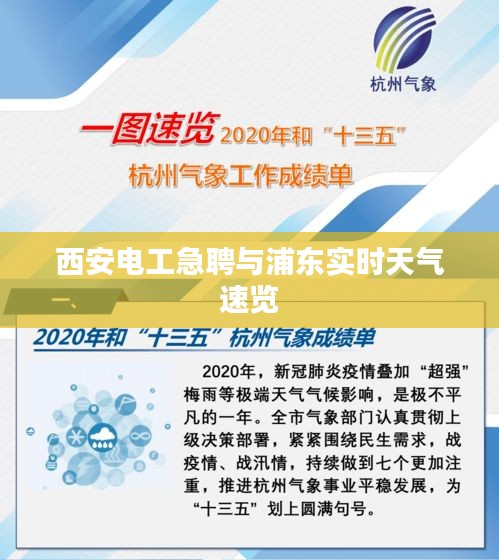 西安电工急聘与浦东实时天气速览