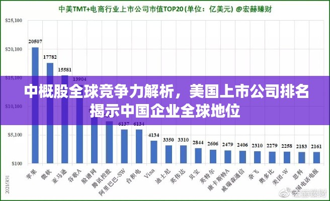 中概股全球竞争力解析,美国上市公司排名揭示中国企业全球地位