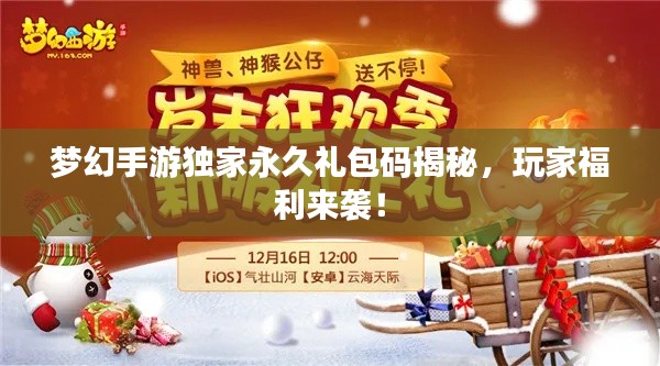 梦幻手游独家永久礼包码揭秘,玩家福利来袭!