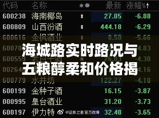 海城路实时路况与五粮醇柔和价格揭秘