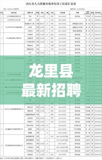 龙里县最新招聘信息网与佳能相机价格概览,一网打尽,快速了解资讯动态