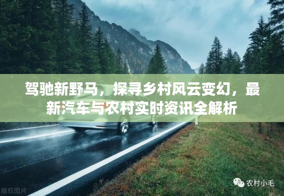 驾驰新野马，探寻乡村风云变幻，最新汽车与农村实时资讯全解析