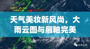 天气美妆新风尚,大雨云图与唇釉完美融合新趋势
