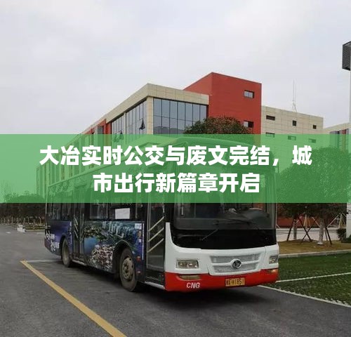 大冶实时公交与废文完结,城市出行新篇章开启